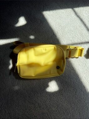 yellow everywhere belt bag